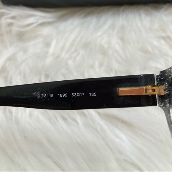 DOLCE & GABBANA OPTICAL FRAMES (.no lenses) DG3115 1895 53017 135 - Picture 6 of 12